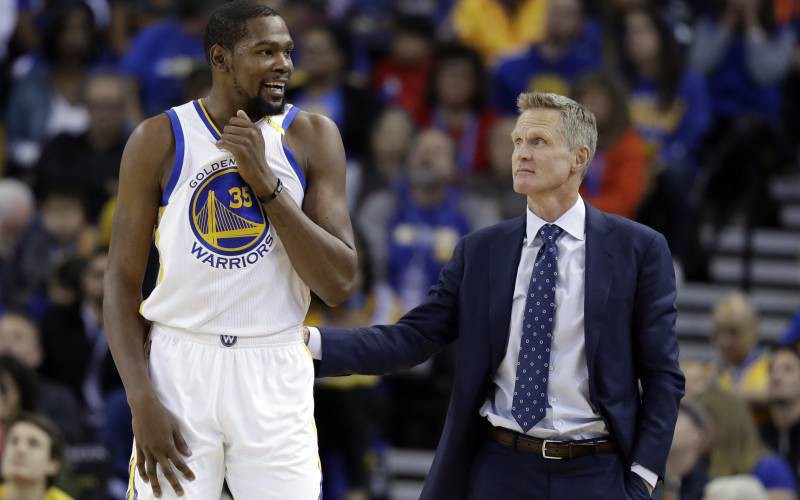 HLV Steve Kerr thừa nhận tầm quan trọng của Kevin Durant tại Golden State Warriors