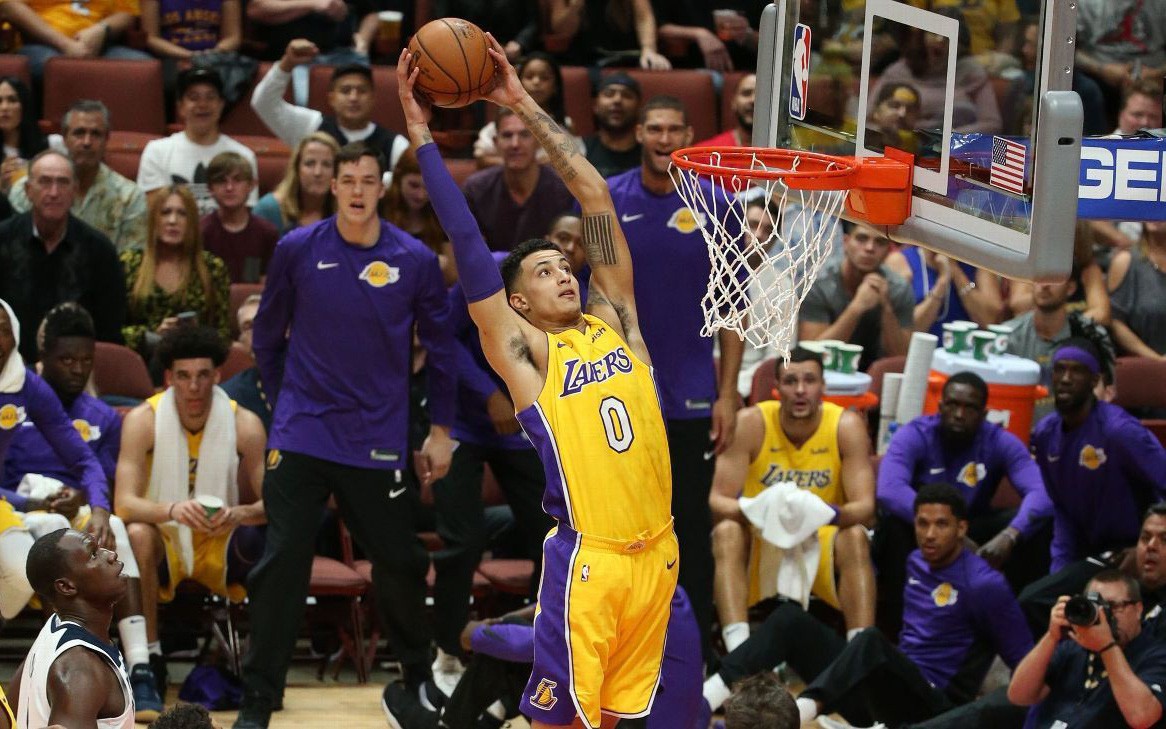 Los Angeles Lakers sẽ không thể có sự phục vụ của Kyle Kuzma trong trại tập huấn mùa hè