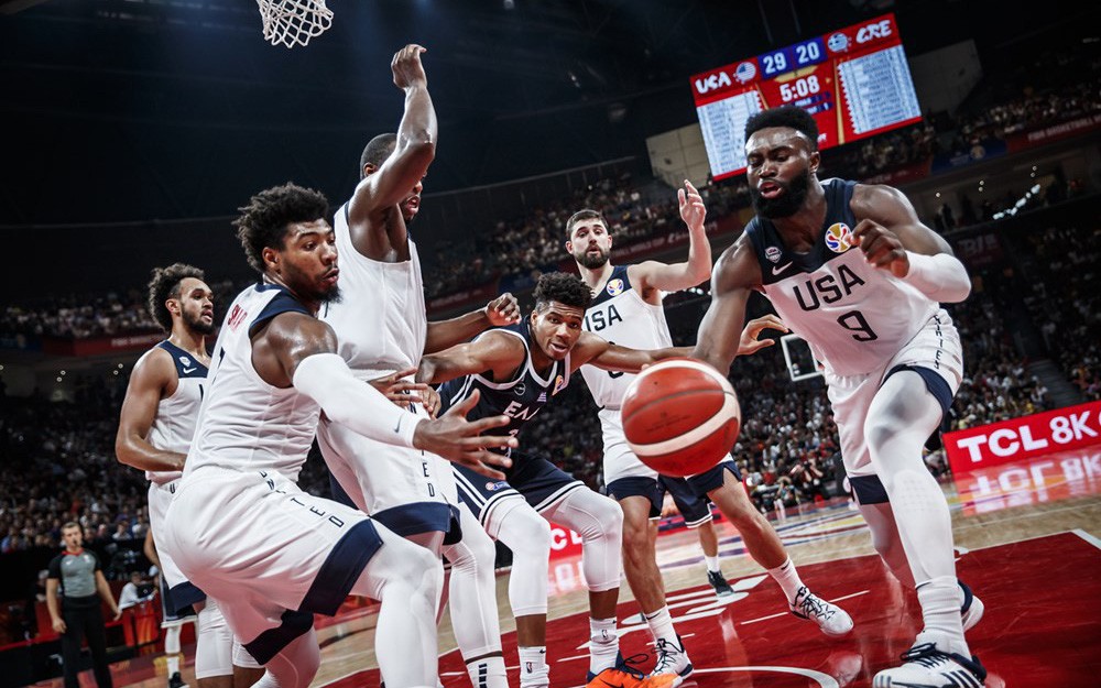 Nghiền nát Giannis Antetokounmpo, Mỹ hiên ngang tiến vào vòng loại trực tiếp FIBA World Cup 2019