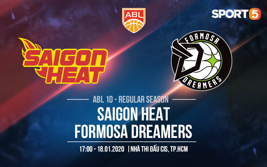 Tái ngộ "người cũ" ở sân CIS, Saigon Heat quyết tâm gây bất ngờ trước Formosa Dreamers