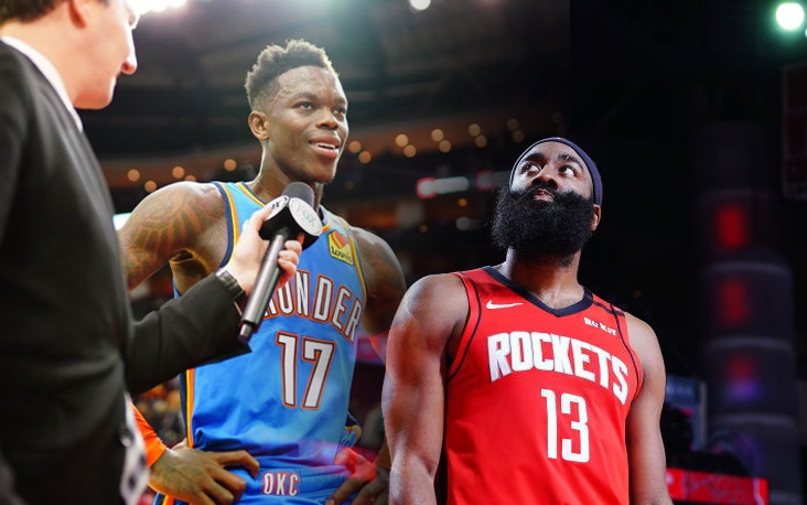 James Harden tái lập kỷ lục buồn ở vạch 3 điểm, Houston Rockets thất thủ ngay sân nhà trước Oklahoma City Thunder