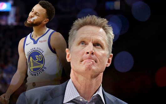 Lên tiếng trấn an NHM, HLV Steve Kerr hé lộ về quá trình hồi phục của Stephen Curry