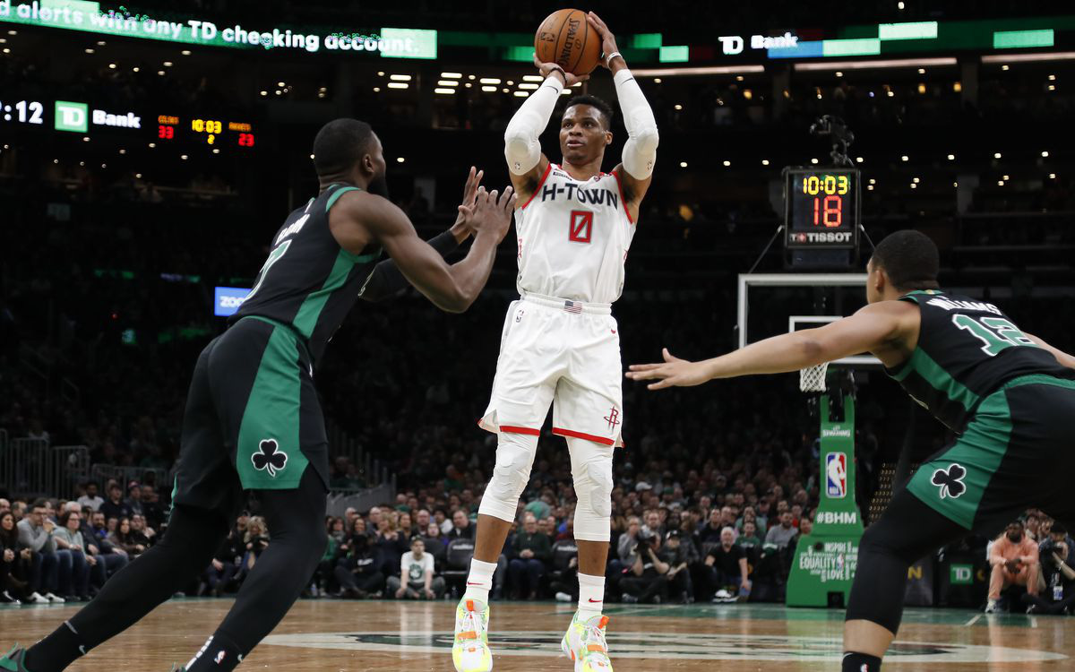 Kịch bản điên rồ xuất hiện tại TD Garden: Houston Rockets xóa bỏ cách biệt 17 điểm trước Boston Celtics để giành chiến thắng