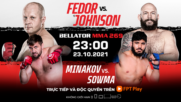 Huyền thoại Fedor Emelianenko quyết chiến cùng đối thủ Tim Johnson tại Bellator 269
 - Ảnh 5.