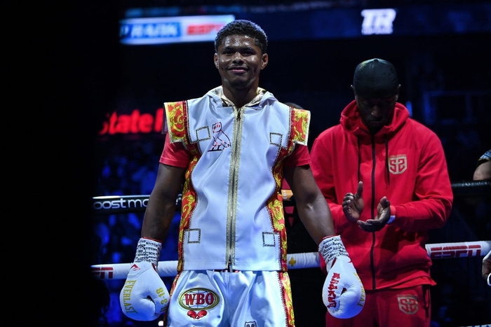 Bài học quý báu cách ứng xử Shakur Stevenson học được sau khi giành chiếc đai WBO từ Jamel Herring - Ảnh 1.