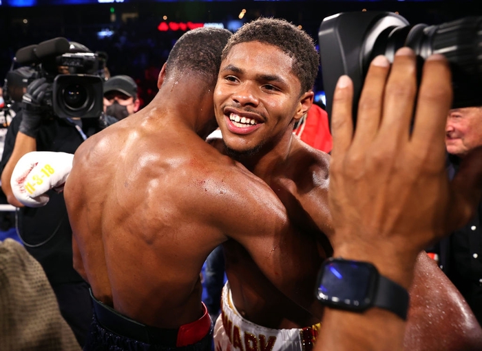 Bài học quý báu cách ứng xử Shakur Stevenson học được sau khi giành chiếc đai WBO từ Jamel Herring - Ảnh 5.