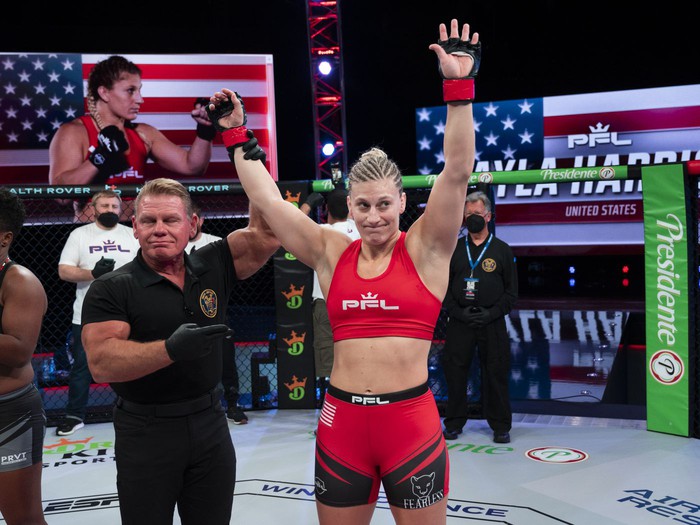 Đả nữ bất bại Kayla Harrison và lựa chọn cho chặng đường sắp tới: UFC, Bellator hay PFL? - Ảnh 1.