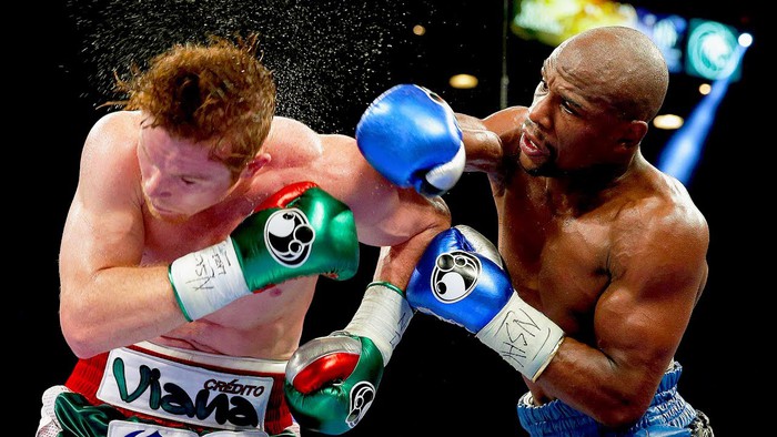 Mayweather tố Canelo cố tình né thượng đài cùng Benavidez, nghi tay đấm người Mexico dùng chất cấm - Ảnh 1.