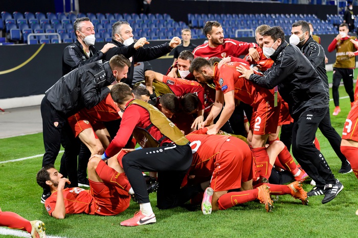 Đức thua sốc "tí hon" Bắc Macedonia trong trận đấu cuối của HLV Joachim Low ở vòng loại World Cup 2022 - Ảnh 1.