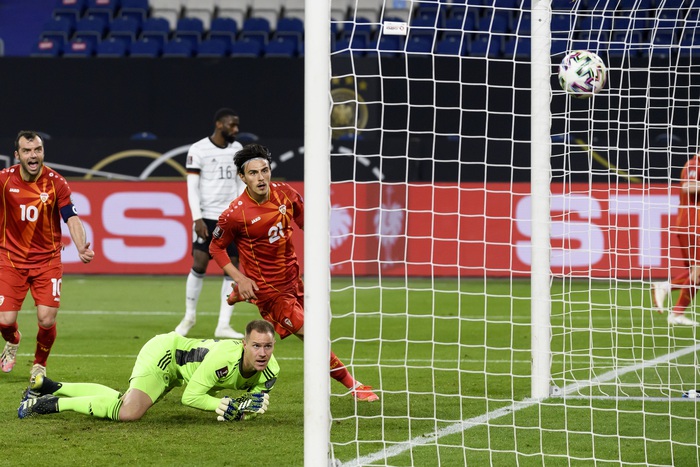 Đức thua sốc "tí hon" Bắc Macedonia trong trận đấu cuối của HLV Joachim Low ở vòng loại World Cup 2022 - Ảnh 10.