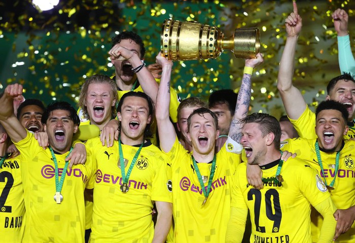 Sancho và Haaland rực sáng đưa Dortmund vô địch Cúp Quốc gia Đức - Ảnh 1.