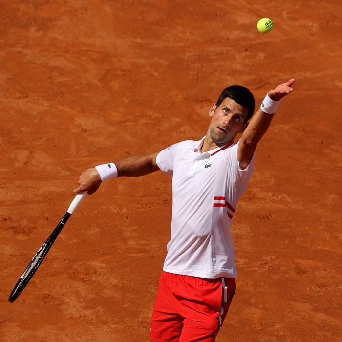 Djokovic hủy diệt đối thủ, Nadal thoát thua ngoạn mục ở vòng 3 Rome Masters - Ảnh 2.