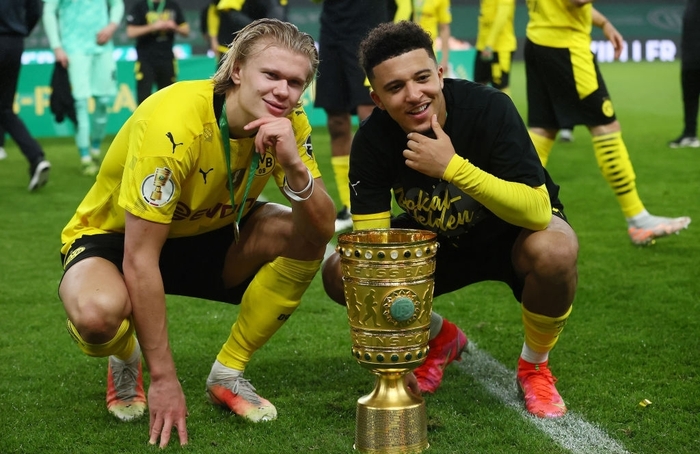 Sancho và Haaland rực sáng đưa Dortmund vô địch Cúp Quốc gia Đức - Ảnh 2.