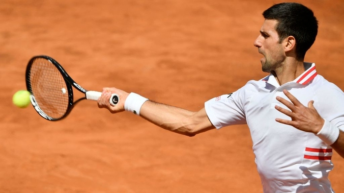 Djokovic thắng liên tiếp hai trận trong ít giờ để đấu Nadal tại chung kết Rome Masters - Ảnh 5.