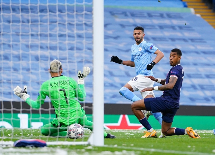 Manchester City vượt qua PSG để tiến vào chung kết bằng cú đúp của Mahrez - Ảnh 2.