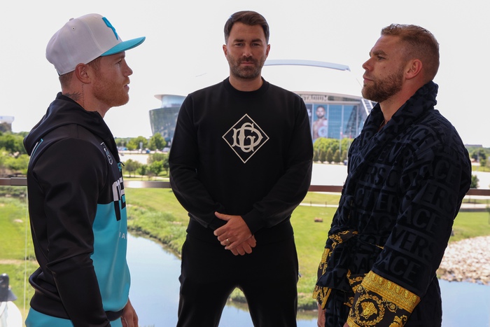 Canelo Alvarez nhận thù lao cao gấp 7 lần Billy Joe Saunders cho trận đại chiến vào ngày 9/5 - Ảnh 1.