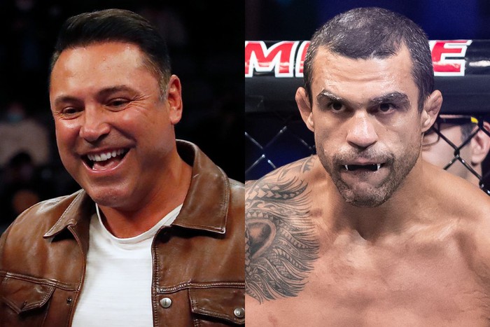 Huyền thoại Oscar De La Hoya chốt kèo đấu boxing cùng cựu vô địch UFC Vitor Belfort - Ảnh 3.