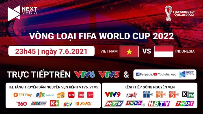 Xem miễn phí các trận đấu Vòng loại World Cup 2022 của ĐT Việt Nam - Ảnh 1.