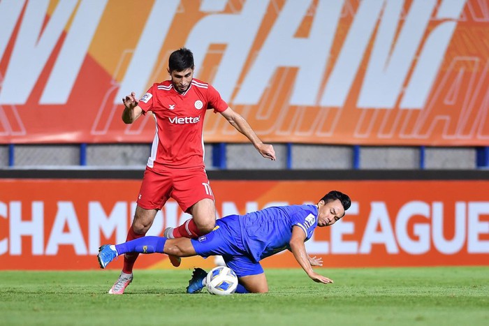 Trực tiếp BG Pathum 1-0 Viettel: Nhà vô địch Việt Nam gặp khó - Ảnh 1.