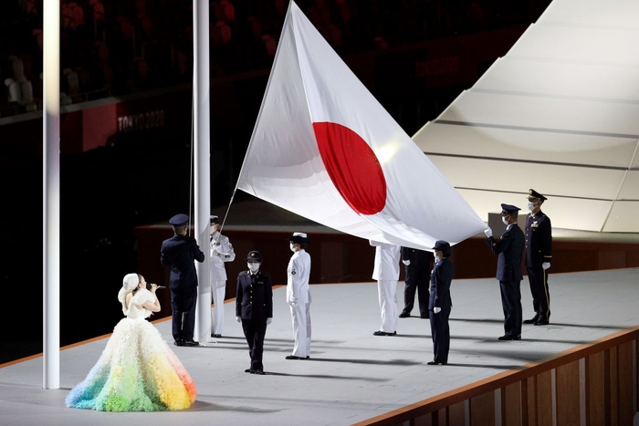 Lễ khai mạc Olympic Tokyo 2021 hoành tráng và lung linh sắc màu - Ảnh 8.