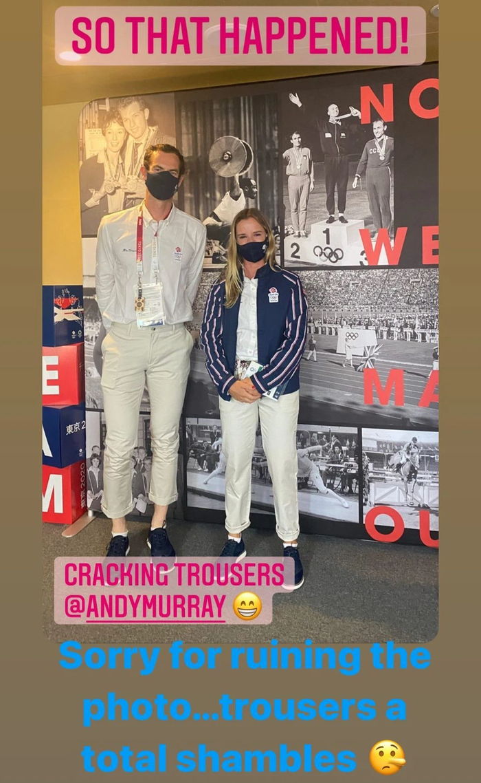 Andy Murray gây chú ý khi chụp chung với nữ VĐV đồng hương trước thềm Olympic - Ảnh 1.