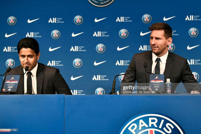 Messi nói gì trong buổi họp báo ra mắt Paris Saint-Germain? - Ảnh 1.