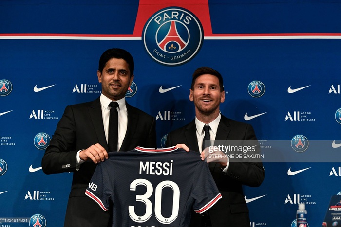 Messi nói gì trong buổi họp báo ra mắt Paris Saint-Germain? - Ảnh 3.