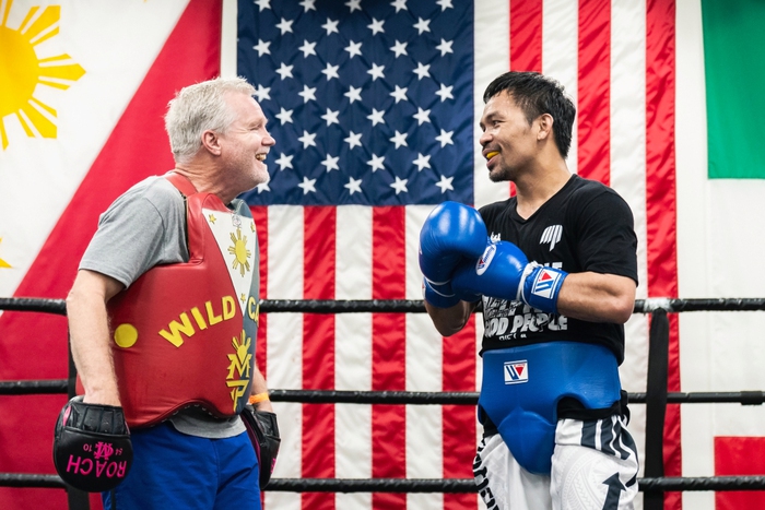 Manny Pacquiao tập luyện tích cực, sẵn sàng cho trận đấu có thể là cuối cùng trong sự nghiệp - Ảnh 4.