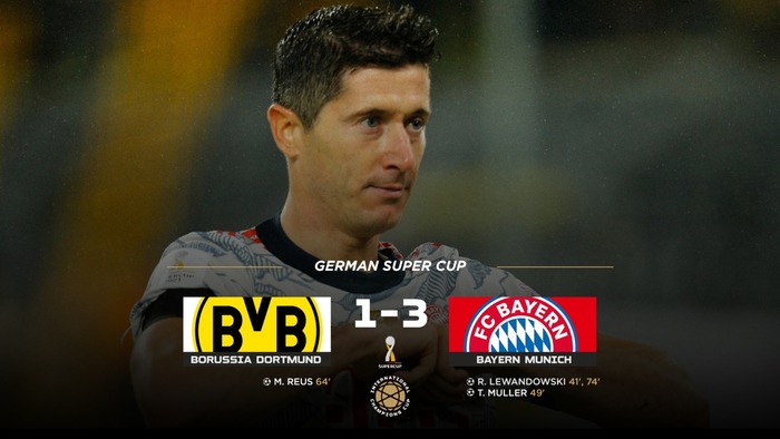 Hủy diệt Dortmund, Bayern Munich nâng cao danh hiệu Siêu cúp Đức - Ảnh 1.
