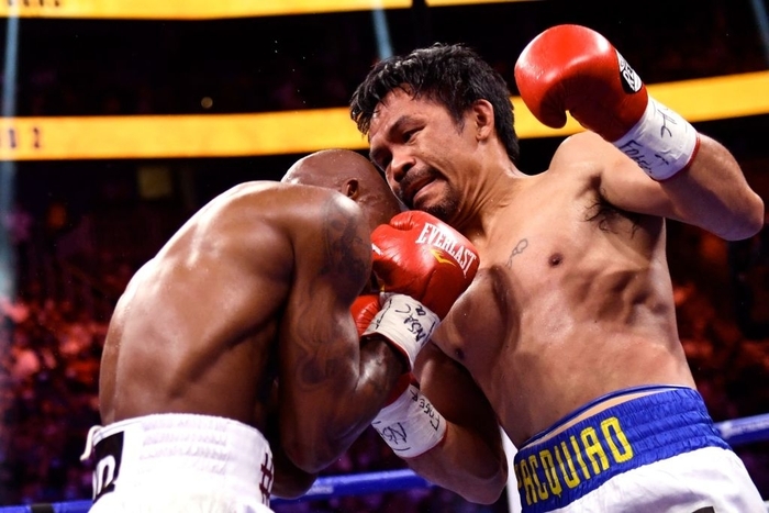 Trực tiếp Manny Pacquiao vs Yordenis Ugas: Pacquiao gặp khó - Ảnh 2.