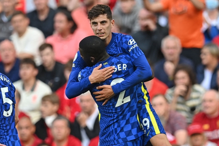 Kai Havertz mở tỉ số trận đấu