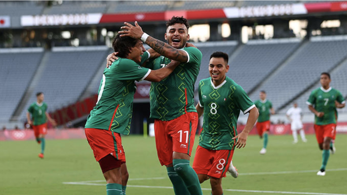 Đánh bại đội chủ nhà với tỷ số 3-1, Mexico giành Huy chương Đồng Olympic Tokyo 2020 - Ảnh 4.