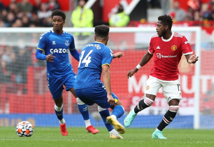 MU 4-0 Everton: Bruno lập siêu phẩm; Shaw, Maguire, Greenwood, Dalot tỏa sáng - Ảnh 8.