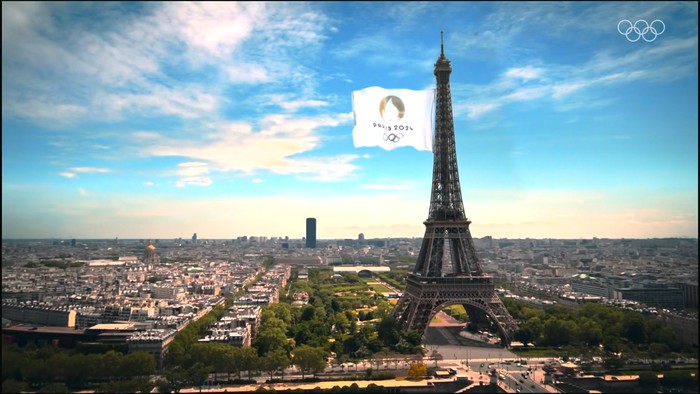 Ảnh: Pháp đón đăng cai Olympic 2024 hoành tráng trước Tháp Eiffel - Ảnh 3.