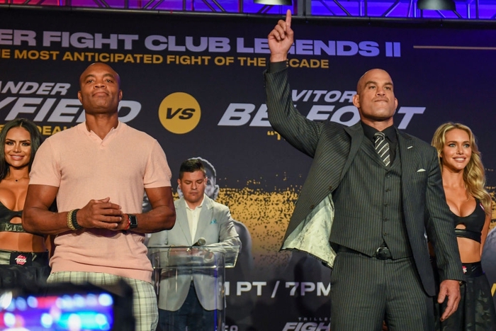 Trực tiếp Evander Holyfield vs Vitor Belfort: Trận đấu tàn nhẫn và nguy hiểm - Ảnh 4.