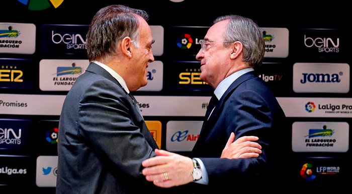Chủ tịch La Liga công khai chỉ trích Real Madrid vì đã biến Barca thành "con tin" - Ảnh 1.