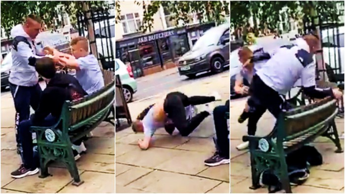 Nhà vô địch BJJ trẻ vô hiệu hóa kẻ tấn công, sau khi bị người này cắn rách tai - Ảnh 2.