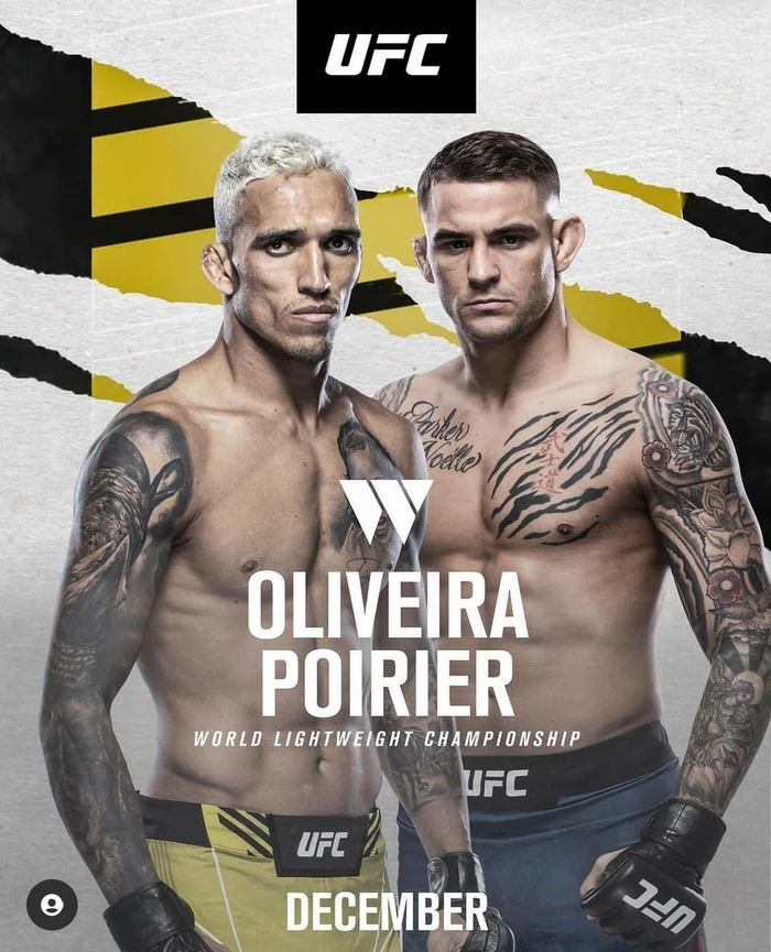 Charles Oliveira và Dustin Poirier đồng ý sơ bộ việc thượng đài, dự kiến lên đài vào tháng 12 - Ảnh 1.