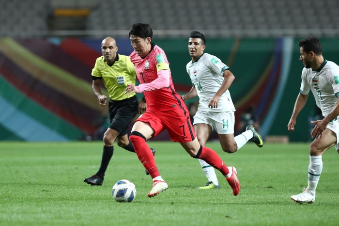 Thi đấu bế tắc, Hàn Quốc bất lực để Iraq cầm hòa 0-0 ngay trên sân nhà - Ảnh 2.