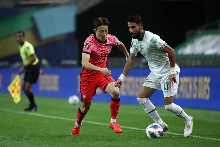 Thi đấu bế tắc, Hàn Quốc bất lực để Iraq cầm hòa 0-0 ngay trên sân nhà - Ảnh 1.