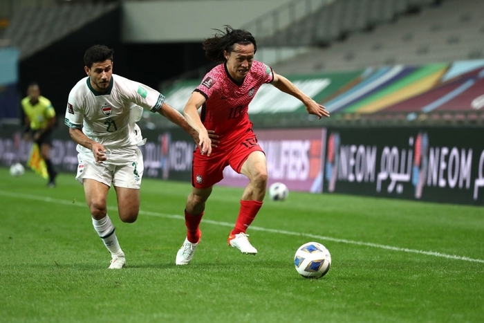 Thi đấu bế tắc, Hàn Quốc bất lực để Iraq cầm hòa 0-0 ngay trên sân nhà - Ảnh 4.