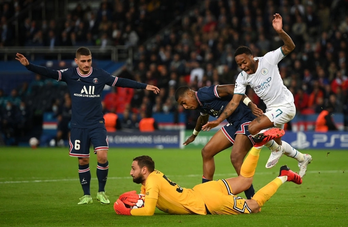 Sự xuất sắc của Donnarumma làm nản lòng các chân sút Man City