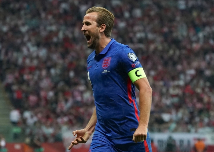 Đội trưởng Harry Kane ghi bàn thứ 41 cho ĐT Anh