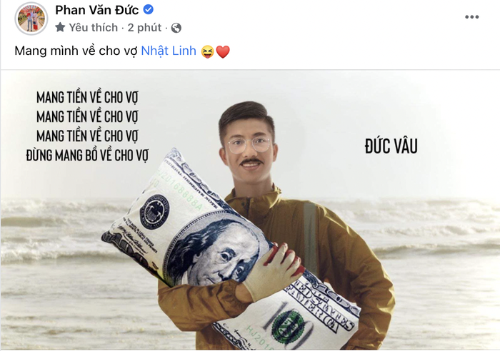 Phan Văn Đức: Mang tiền về cho vợ, đừng mang bồ về cho vợ - Ảnh 1.