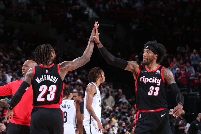 Brooklyn Nets nối dài chuỗi bết bát bằng thất bại trước Portland Trail Blazers không ngôi sao - Ảnh 2.