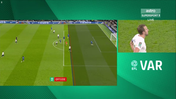 Trầm trồ với pha bẫy việt vị "IQ vô cực" của Kepa khiến Harry Kane ăn mừng hụt - Ảnh 2.