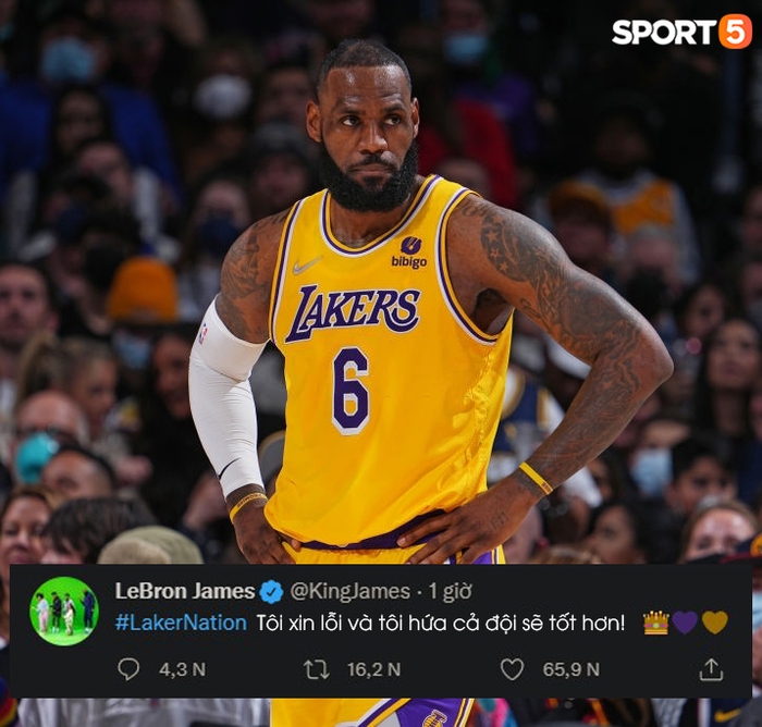 LeBron James lên tiếng xin lỗi NHM Lakers: Hài hước sao trước đó 165 ngày là một động thái khác hoàn toàn - Ảnh 1.