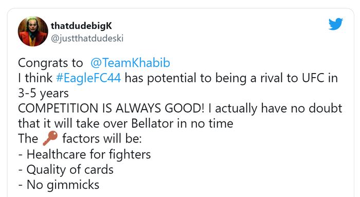 Giải đấu của Khabib nhận về cơn mưa lời khen trong lần đầu tổ chức sự kiện tại Mỹ - Ảnh 4.