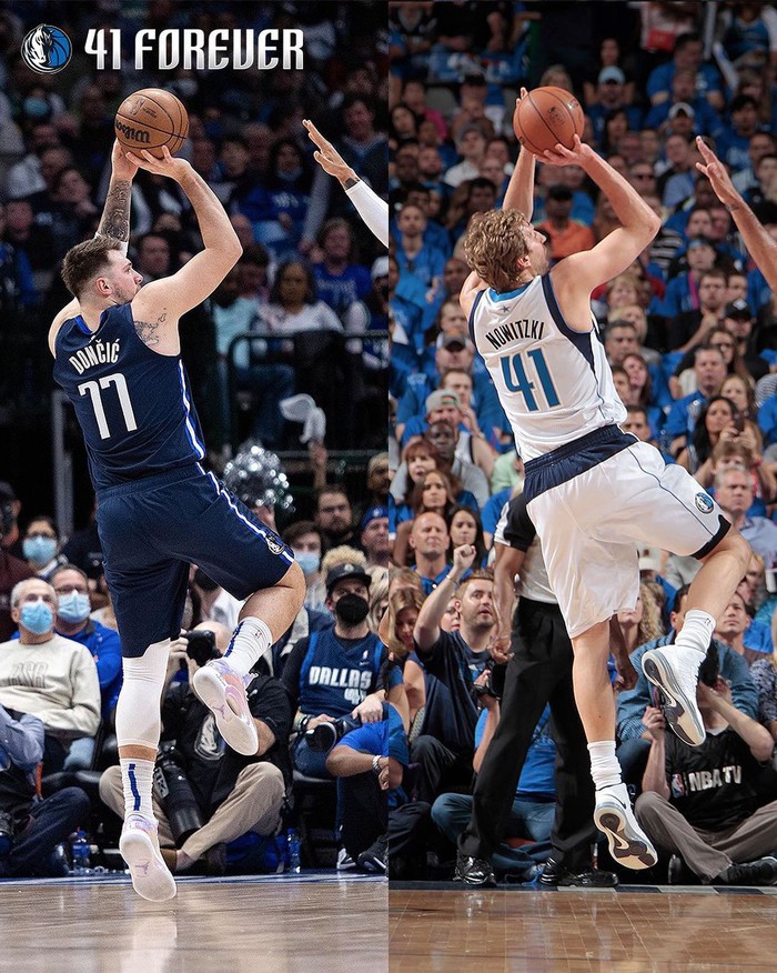 Luka Doncic muốn tiếp bước Dirk Nowitzki để trở thành huyền thoại tại Dallas Mavericks - Ảnh 3.