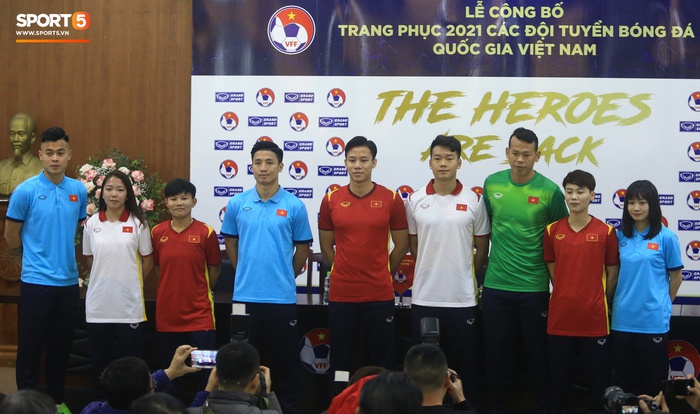 Đội tuyển Việt Nam sẽ không thay đổi mẫu áo đấu trong năm 2022 - Ảnh 1.